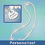 To My Bridesmaid Personalized Necklace